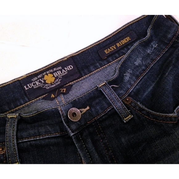 Lucky Brand Denim - Lucky Brand Easy Rider Relaxed Bootcut Jeans 4/27